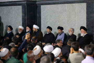 سومین شب آیین گرامیداشت آقای شهید ایران در حرم مطهر رضوی