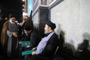 سومین شب آیین گرامیداشت آقای شهید ایران در حرم مطهر رضوی
