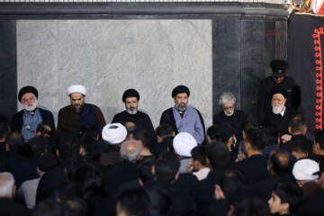 سومین شب آیین گرامیداشت آقای شهید ایران در حرم مطهر رضوی