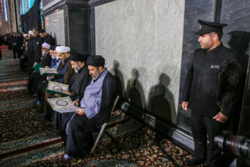 سومین شب آیین گرامیداشت آقای شهید ایران در حرم مطهر رضوی