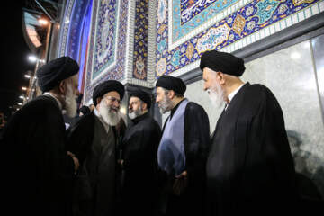 سومین شب آیین گرامیداشت آقای شهید ایران در حرم مطهر رضوی