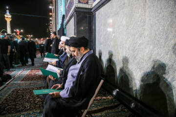 سومین شب آیین گرامیداشت آقای شهید ایران در حرم مطهر رضوی