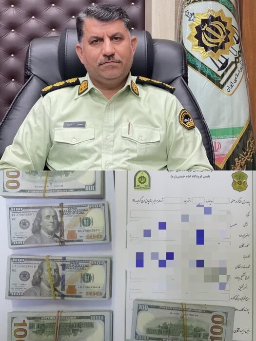 کشف ۵۰ هزار دلار ارز قاچاق در شهر فرودگاهی امام(ره)