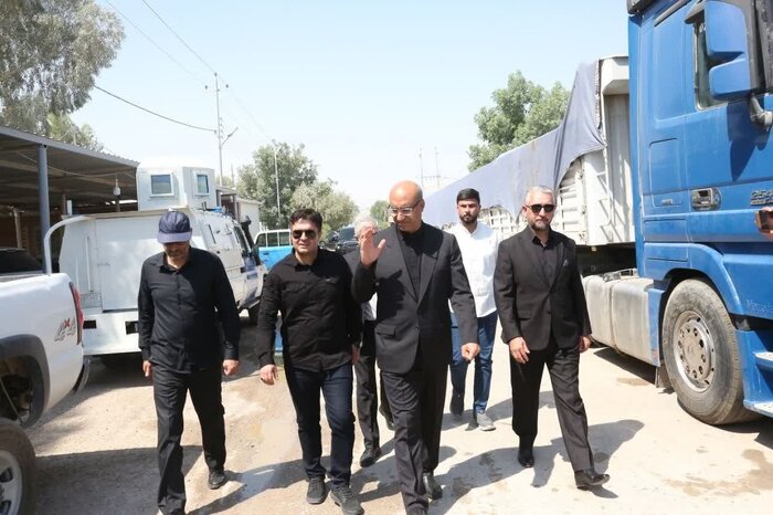 استاندار کرمانشاه در سفر به عراق: توسعه مرزهای سومار - مندلی در اولویت است