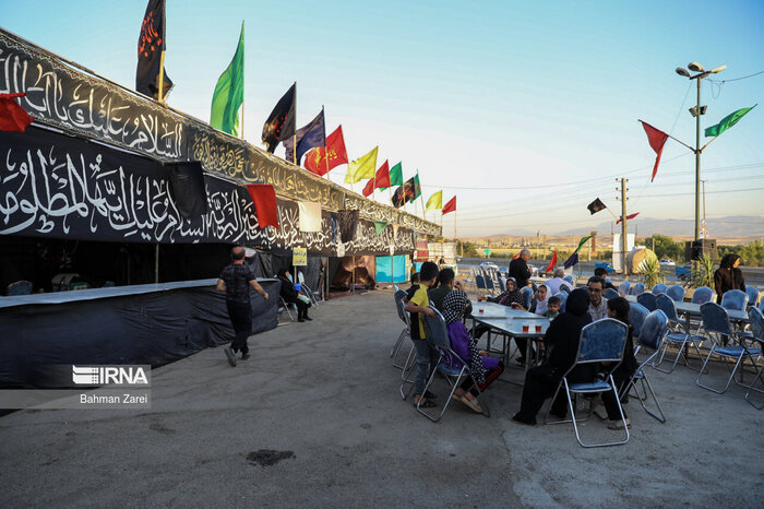 آغاز خادمی ۲۰ موکب ملایری در مسیر عاشقی اربعین