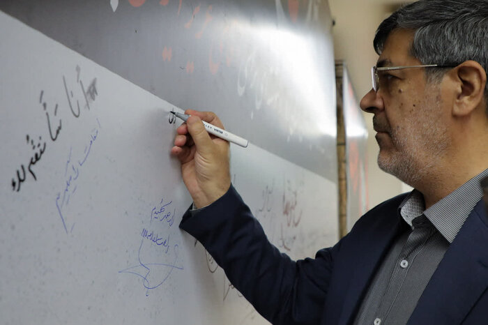 تجدید میثاق جامعه ورزش یزد با آرمانهای انقلاب در آیین بزرگداشت رهبر شهید