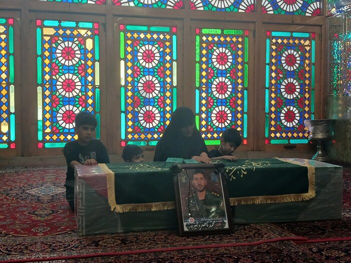 شهید دریادل فارسی به خانه بازگشت
