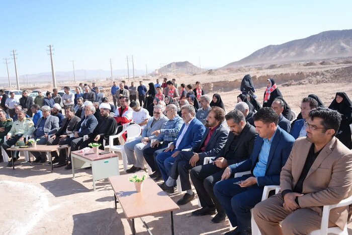 عملیات اجرایی نخستین مدرسه ایرانی - اسلامی گل نرگس در خوسف آغاز شد