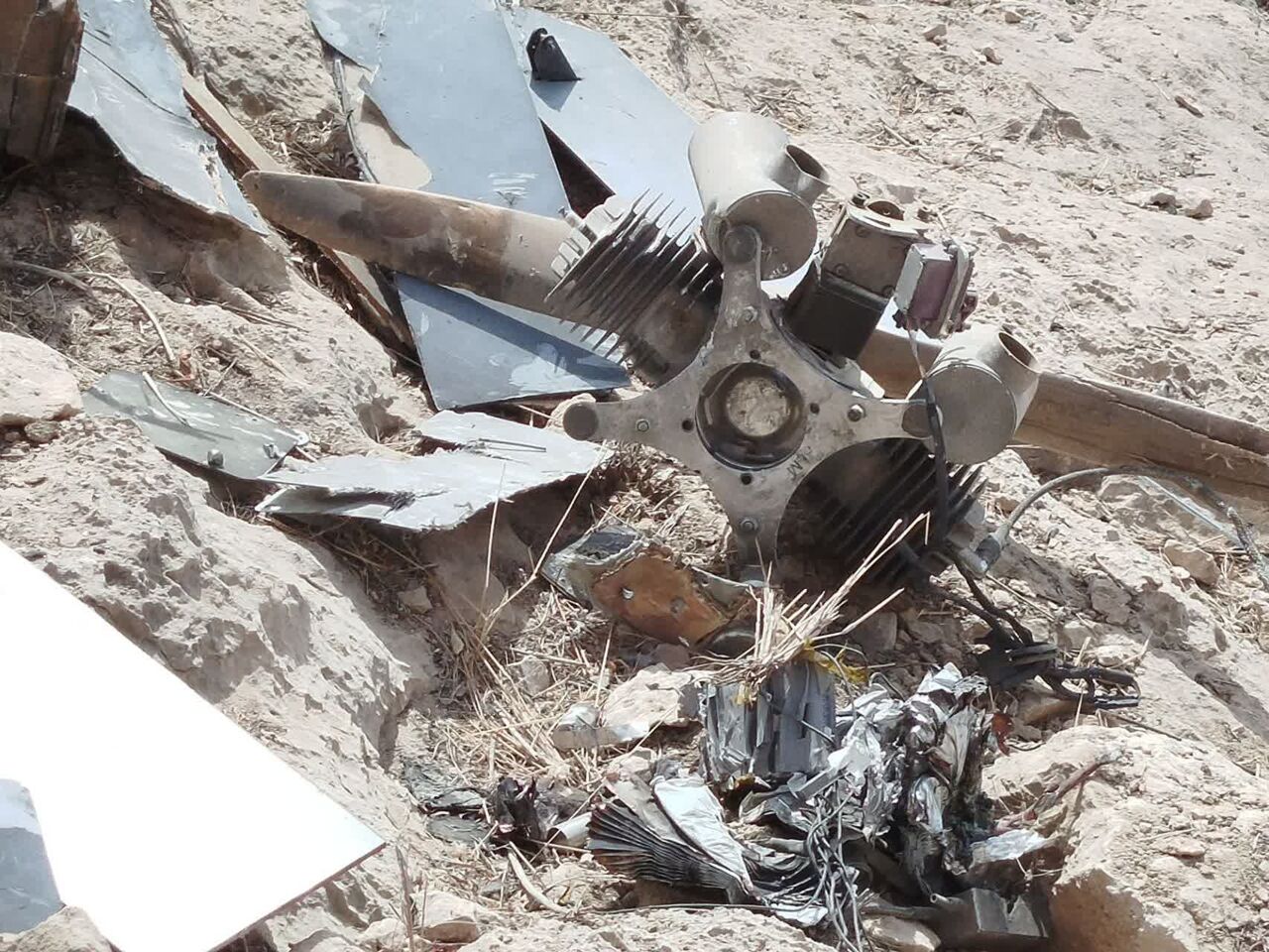 پهپاد متجاوز MQ-9 در غرب کشور منهدم شد