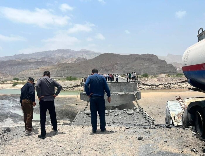 استاندار هرمزگان از محل حملات دشمن بازدید کرد/ تاکید بر بازسازی مناطق آسیب دیده