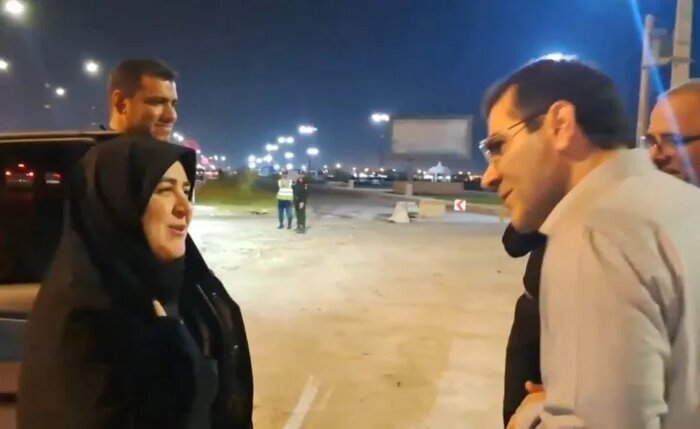 سخنگوی دولت وارد بوشهر شد
