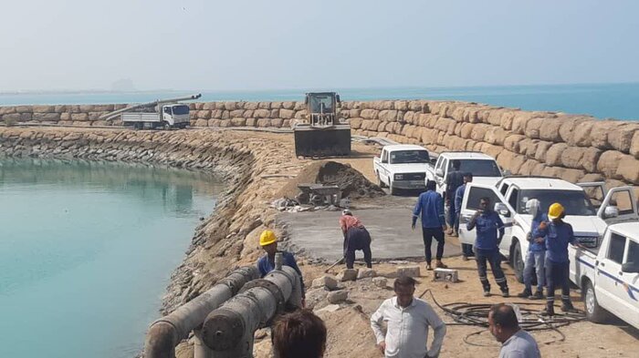 آب شیرینکن بونجی جاسک به مدار بازگشت