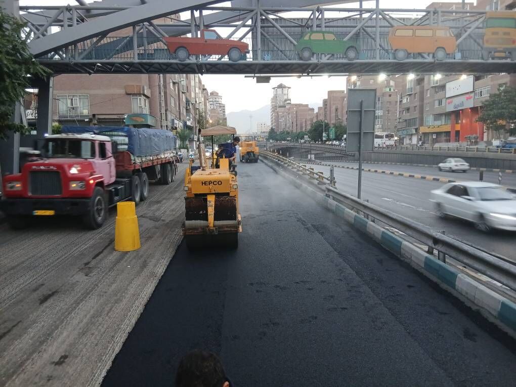 Renovation of Shahid Navab Expressway North-South Route and Construction of Multi-Story Parking in Tehran