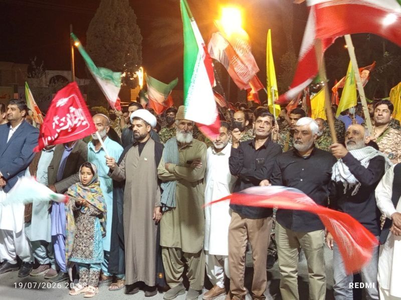 فرماندار خاش: اتحاد ملی رمز اقتدار نظام اسلامی است