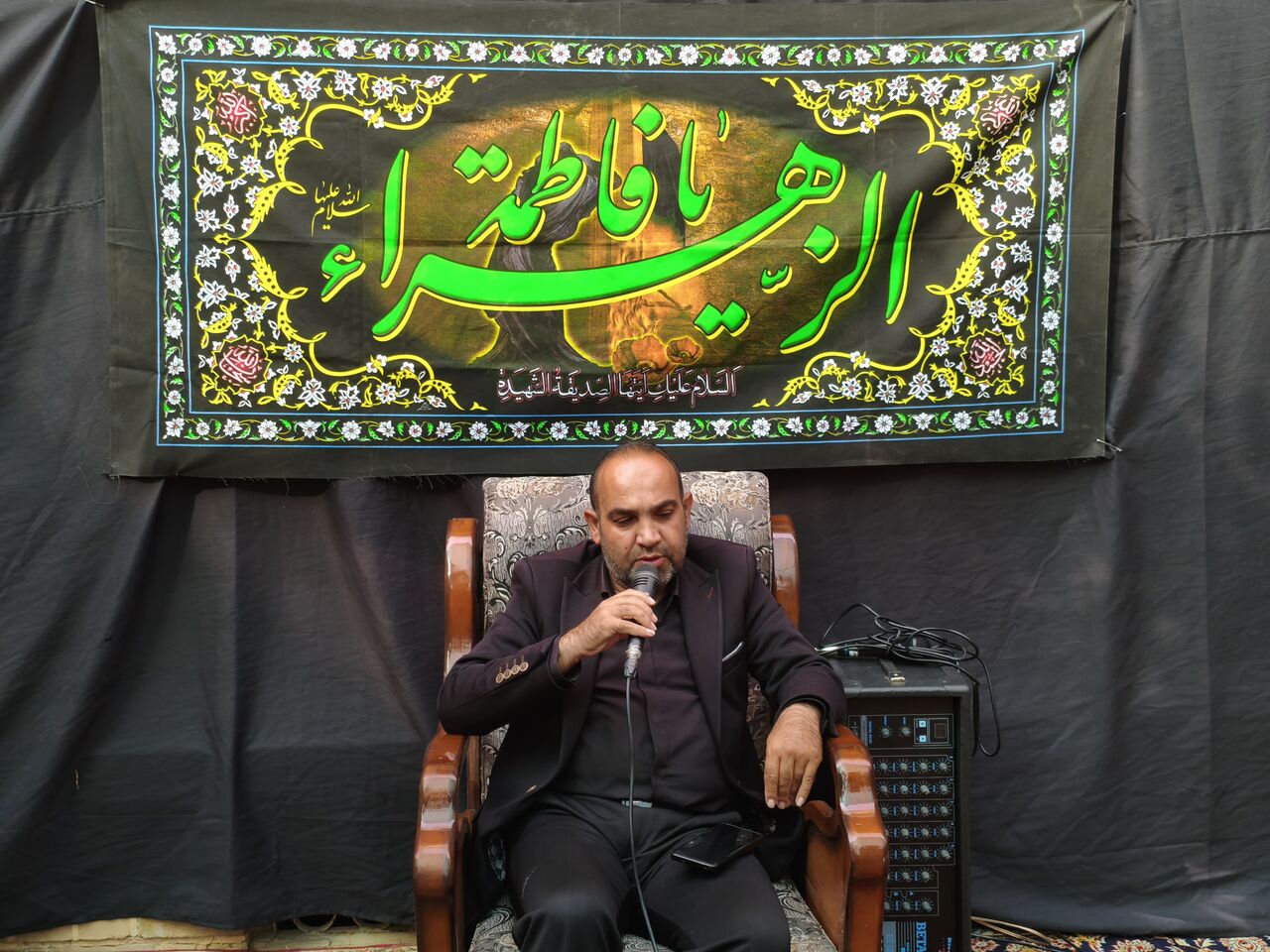 روضهخوانی منادیان راهحق در خانه مطبوعات یزد برپا شد