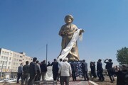 تندیس «مقدس اردبیلی» رونمایی شد