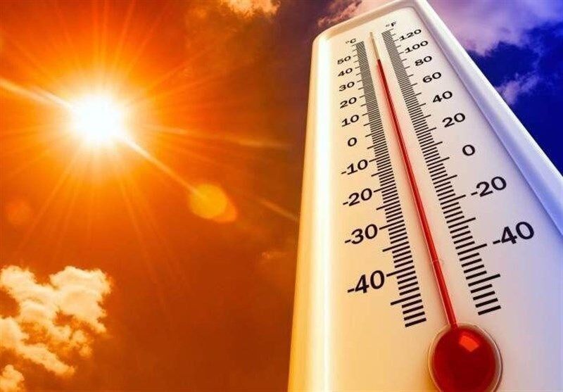 احتمال عبور دمای مناطق غیرساحلی استان بوشهر از ۵۰ درجه احتمال عبور دمای مناطق غیرساحلی استان بوشهر از ۵۰ درجه