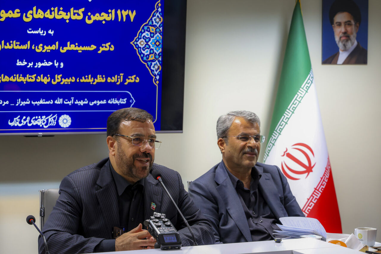 استاندار فارس: تکمیل پروژههای کتابخانهای با پیشرفت بیش از ۹۷ درصد در اولویت قرار گیرد