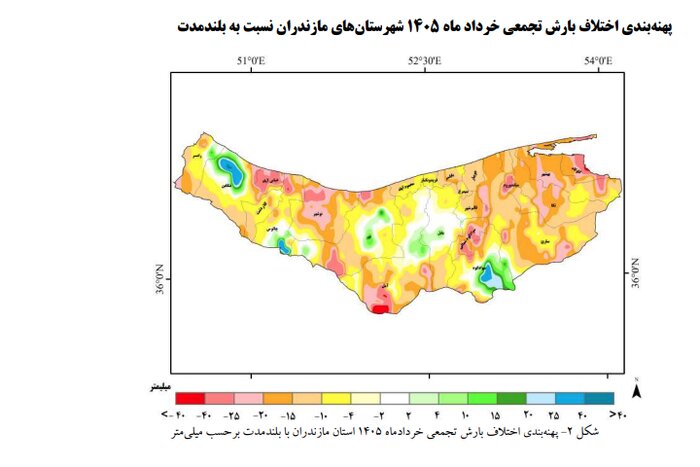سایه شوم خشکسالی در مازندران