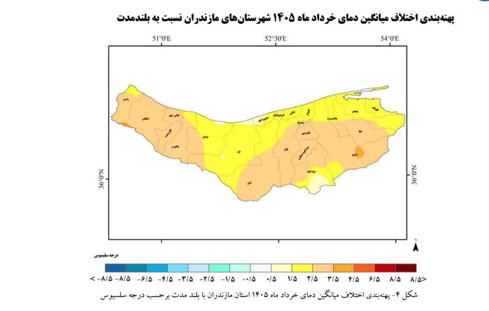 سایه شوم خشکسالی در مازندران