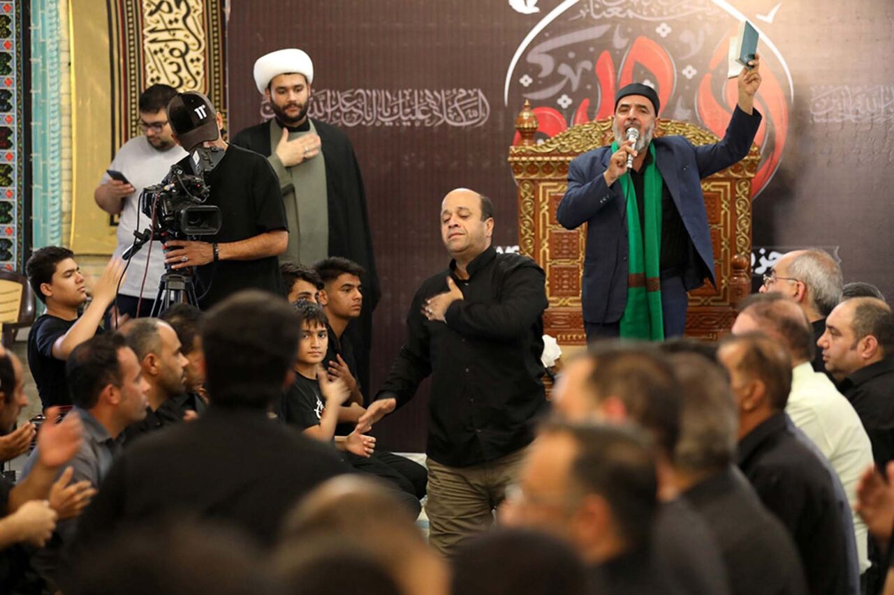 مراسم عزاداری اربعین حسینی در مسجد خاتمالانبیاء(ص) کیش برگزار شد