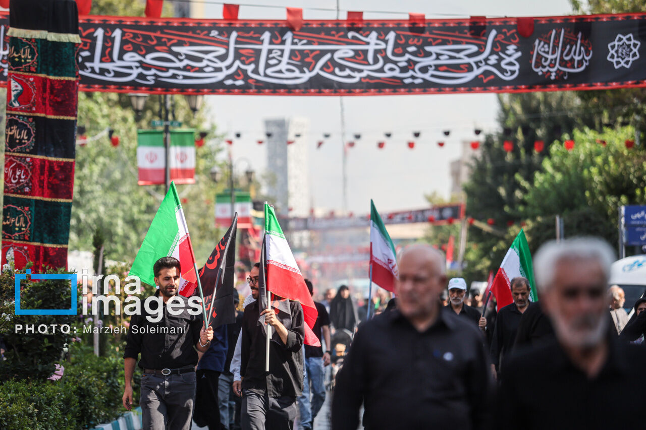 In photos: Tehran rallies mark Arbaeen for those unable to travel to Karbala in Iraq