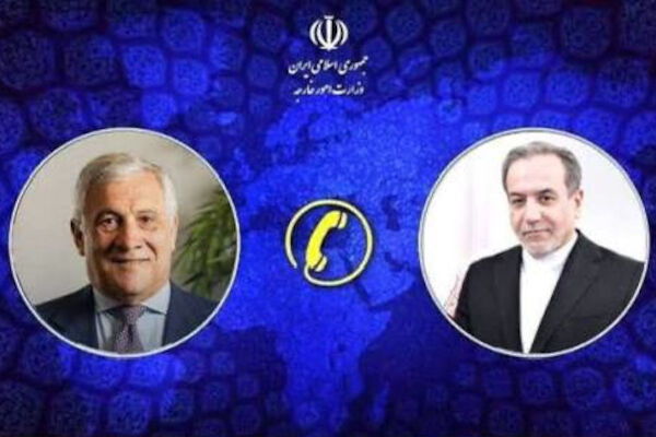 Araghchi, Italian counterpart discuss Iran-Oman diplomatic process 