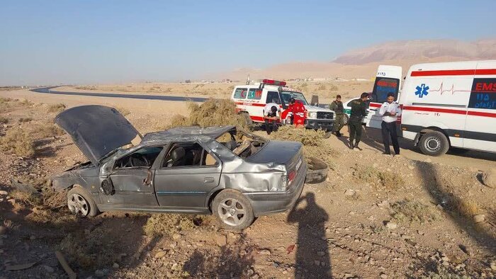 واژگونی خودرو در محور سوادکوه پنج مصدوم برجا گذاشت