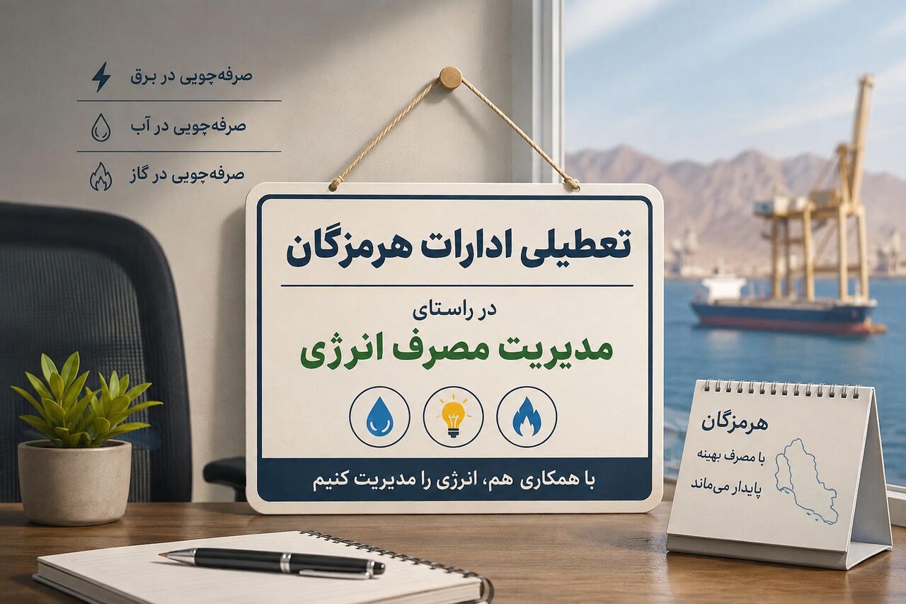 تمامی دستگاههای اجرایی، ادارات، بانکها، مراکز آموزشی و دانشگاههای استان هرمزگان در روز چهارشنبه تعطیل خواهد بود
