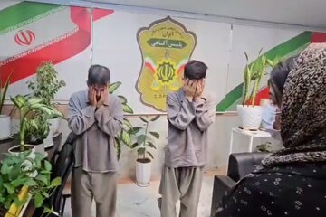 دستگیری سارقان حرفه‌ای گوشی‌ و گردنبندقاپ در شهرستان ری+ فیلم