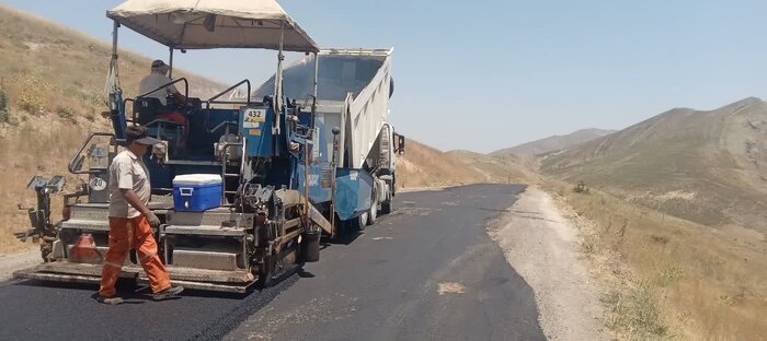 جهش در توسعه راههای روستایی البرز؛ ۱۰۰ کیلومتر بهسازی و آسفالت