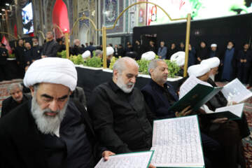 مراسم «آقای شهید ایران» در حرم مطهر رضوی