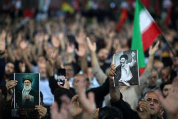 مراسم «آقای شهید ایران» در حرم مطهر رضوی