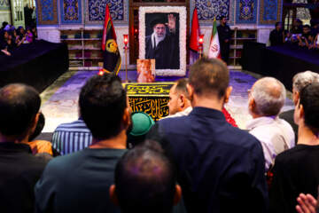 مراسم «آقای شهید ایران» در حرم مطهر رضوی