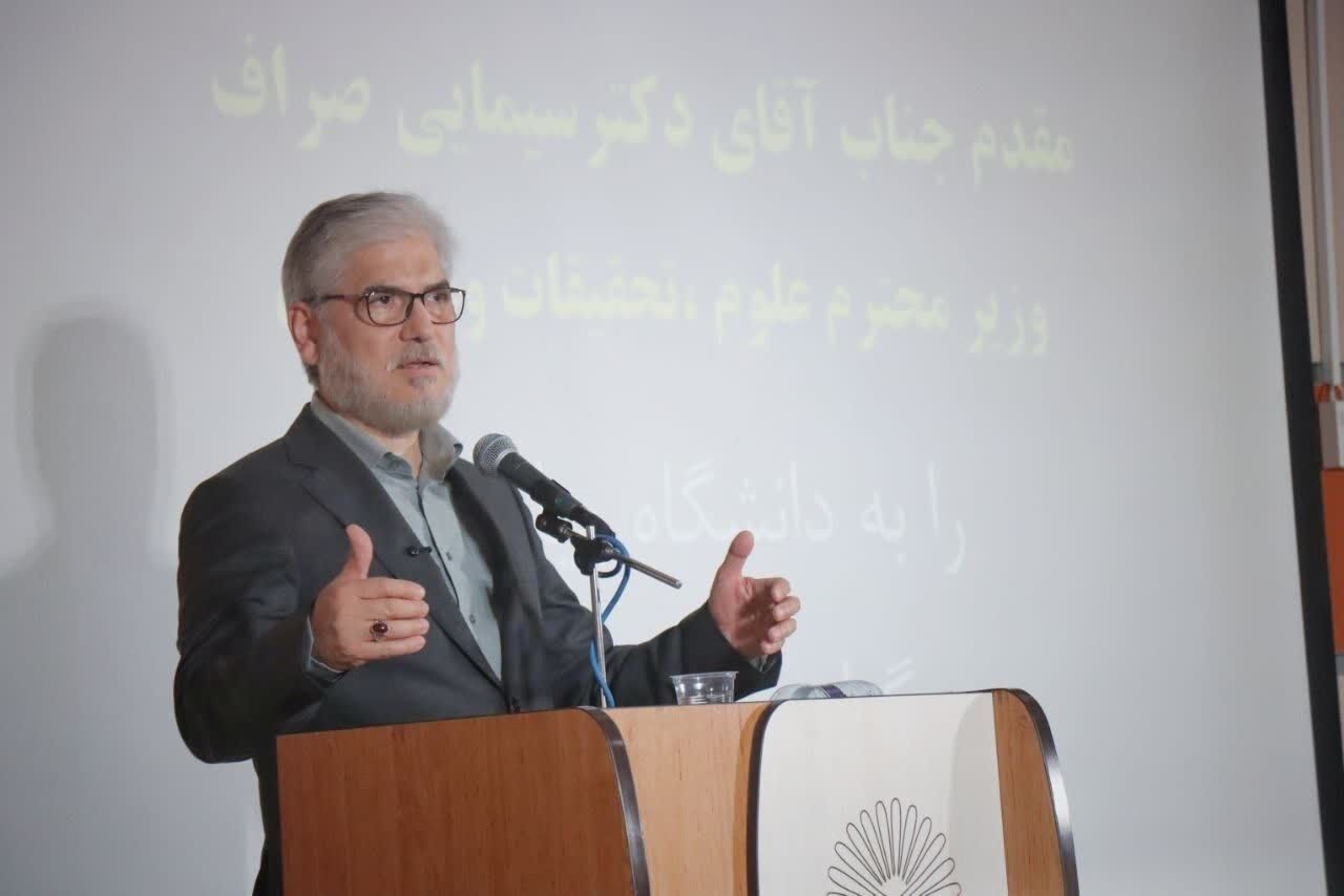 وزیر علوم: تجهیز دانشگاه پیام نور به فناوریهای نوین آموزشی ضروری است