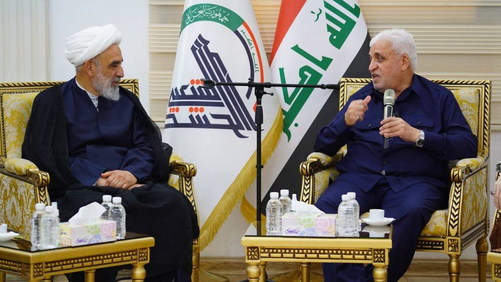 دیدار رهبران حشد الشعبی و یک هیات ایرانی