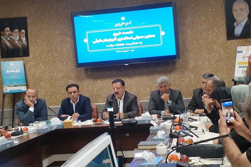 افتتاح و کلنگ‌زنی یک هزار و ۶۳۹ طرح عمرانی و اقتصادی آذربایجان‌شرقی در هفته دولت