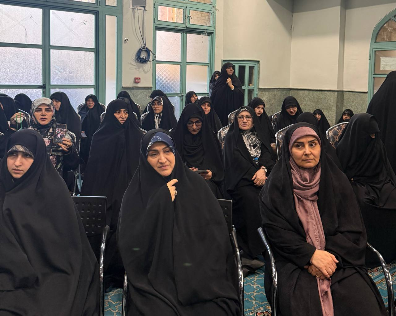آیین بزرگداشت شهید سیده بشری حسینی خامنه‌ای برگزار شد