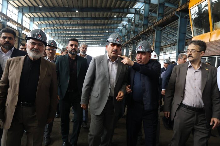 بازدید وزیر صمت از سه شرکت فولادی در اهواز