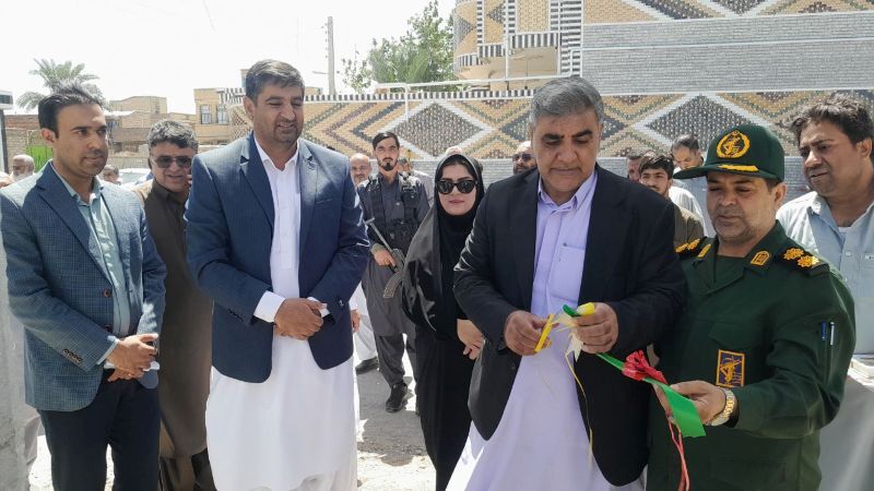 پایبندی به مطالبات مردم در هفته دولت؛ بهره‌برداری از طرح‌های زیربنایی در خاش + فیلم
