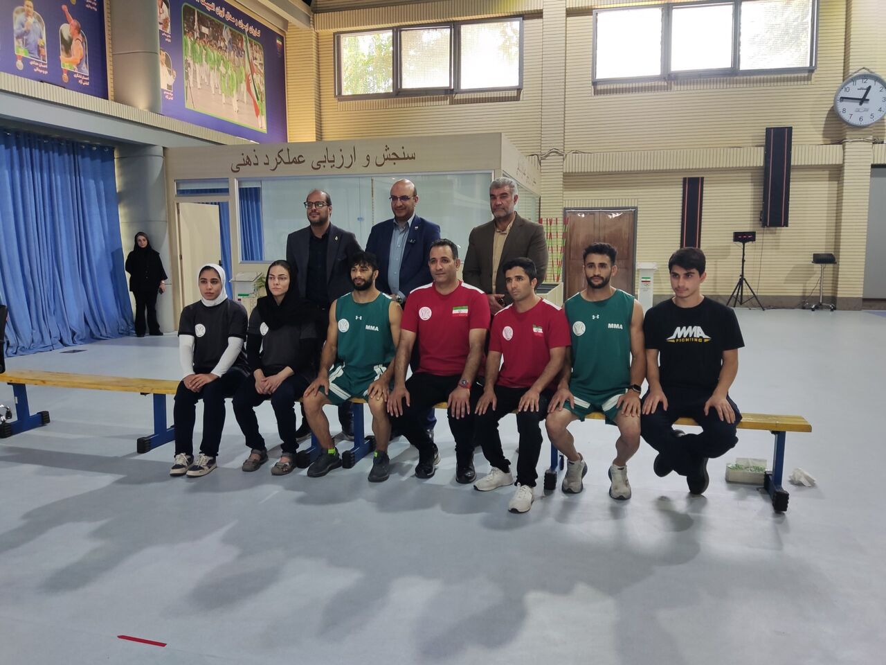 بازدید علی‌نژاد از اردوی تیم ملی MMA + فیلم