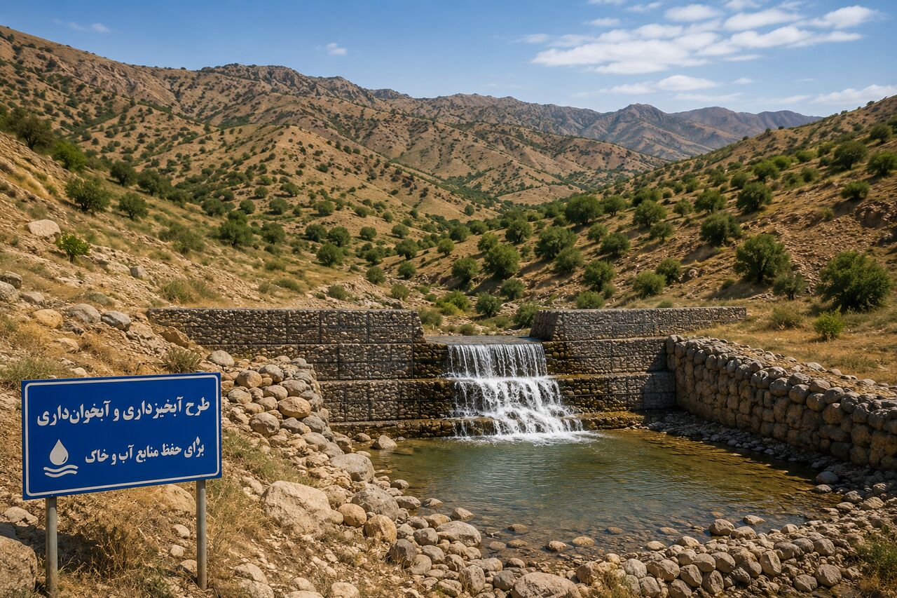 ذخیرهسازی سالانه ۲ میلیون مترمکعب آب با طرحهای آبخوانداری در فارس