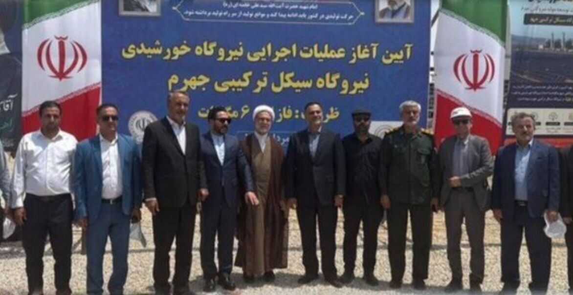 آغاز عملیات اجرایی ۲ پروژه کلان بزرگراهی و نیروگاهی در جهرم