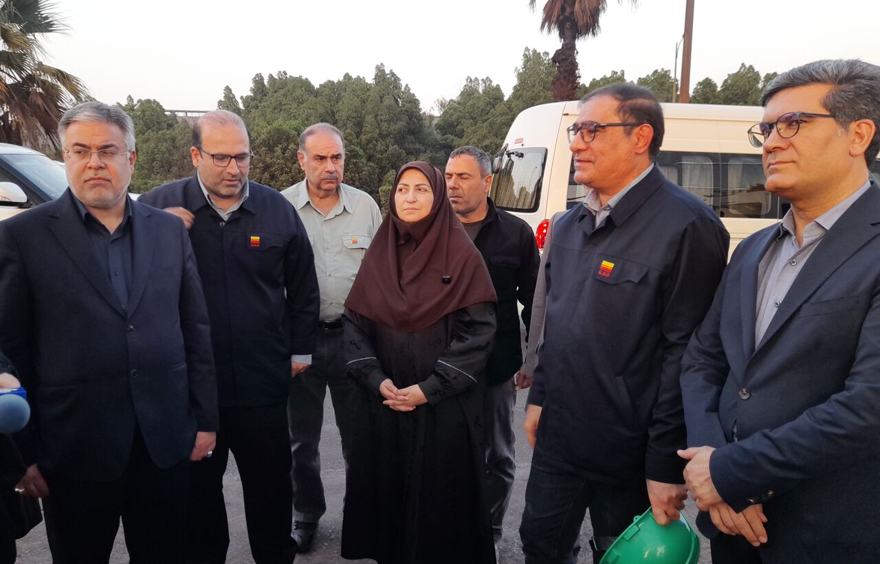 بهره‌برداری از طرح زیست‌محیطی توری باد در فولاد خوزستان