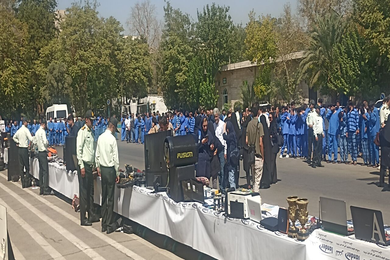 دستگیری ۲۵۵ سارق و مالخر در تهران