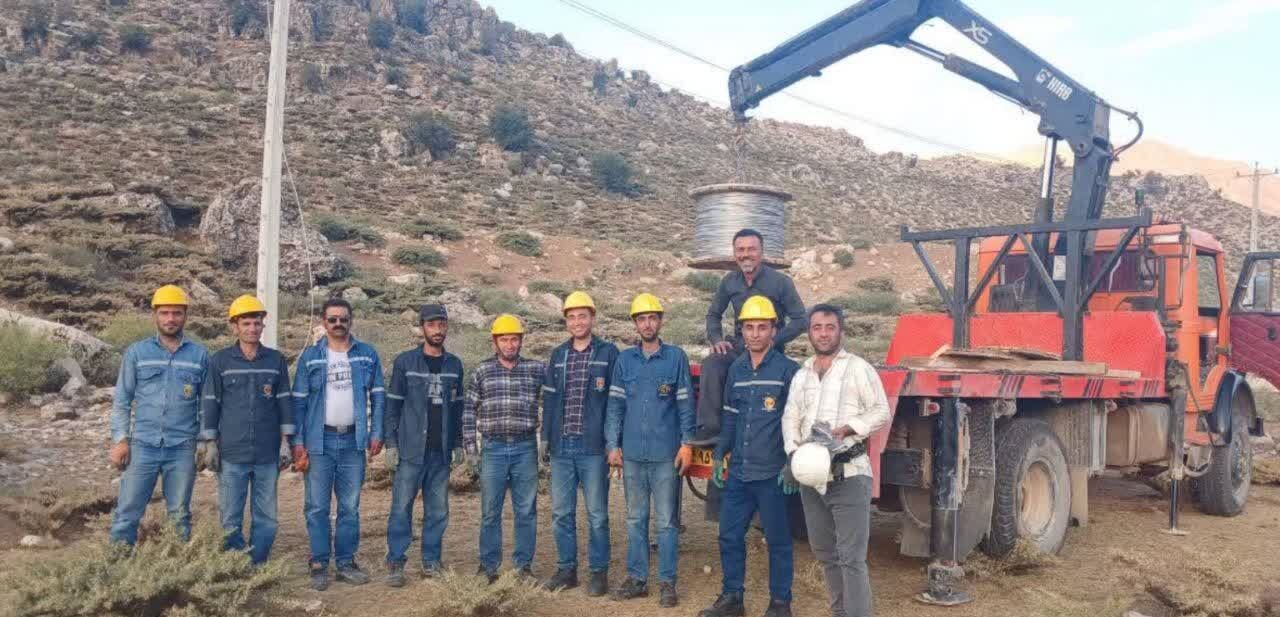 برق منطقه لبد بازفت چهارمحال و بختیاری پس از ۱۹ ساعت وصل شد