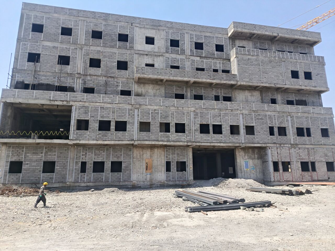 فرماندار: بیمارستان ۲۵۸ تختخوابی شهید سلیمانی جیرفت ۳۶ درصد پیشرفت فیزیکی دارد