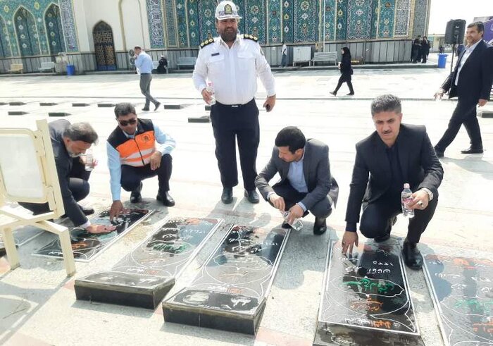 تجدید میثاق مدیران گنبدی با شهیدان