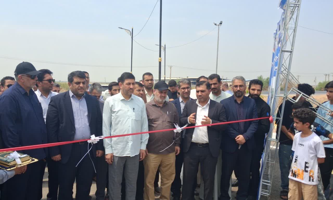۲۰ طرح عمرانی خدماتی در روستاهای بخش مرکزی اهواز افتتاح شد