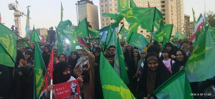 اجتماعی از جنس اتحاد و همدلی در تهران